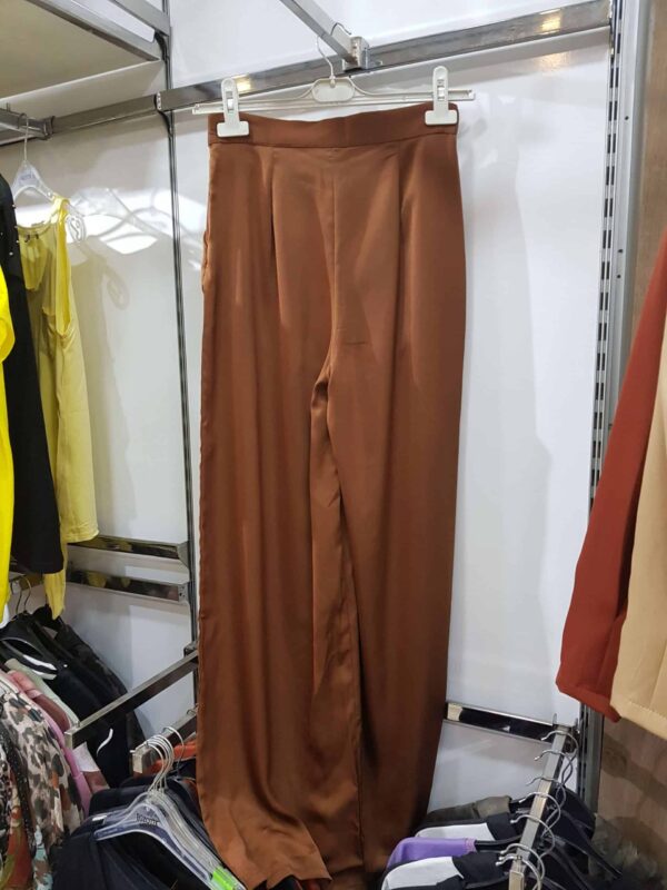Modal Saten Kahverengi Takım - 10073