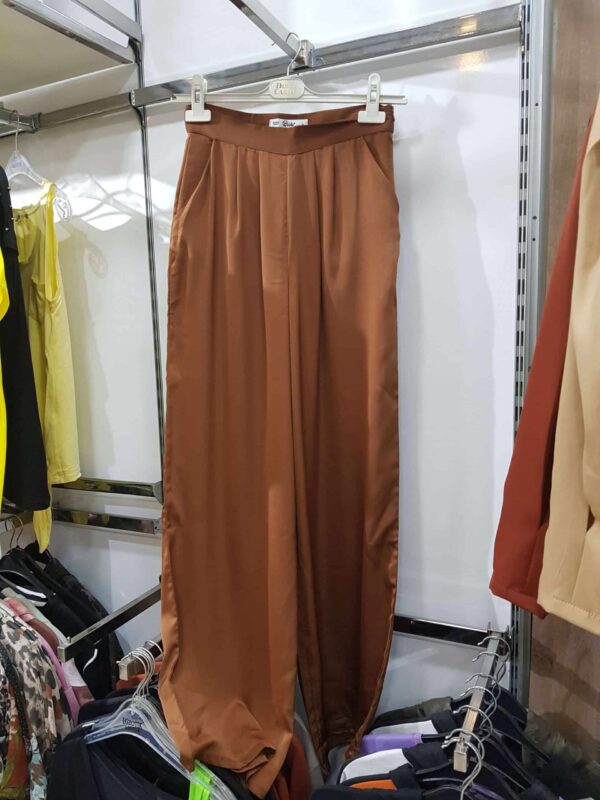 Modal Saten Kahverengi Takım - 10073
