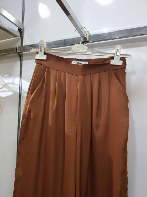 Modal Saten Kahverengi Takım - 10073