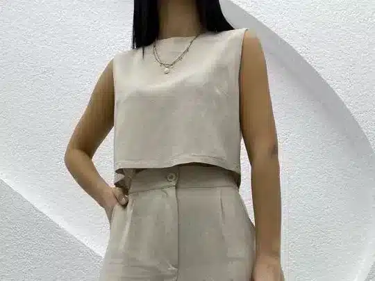 Bej Keten Crop - 10256