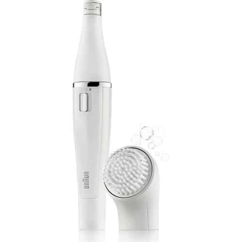 Braun FaceSpa 810 Yüz Epilatörü Ve Temizleme Fırçası Sistemi, Ek Pil İle Birlikte