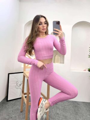 Pembe Sporcu Tayt Takım - 10328