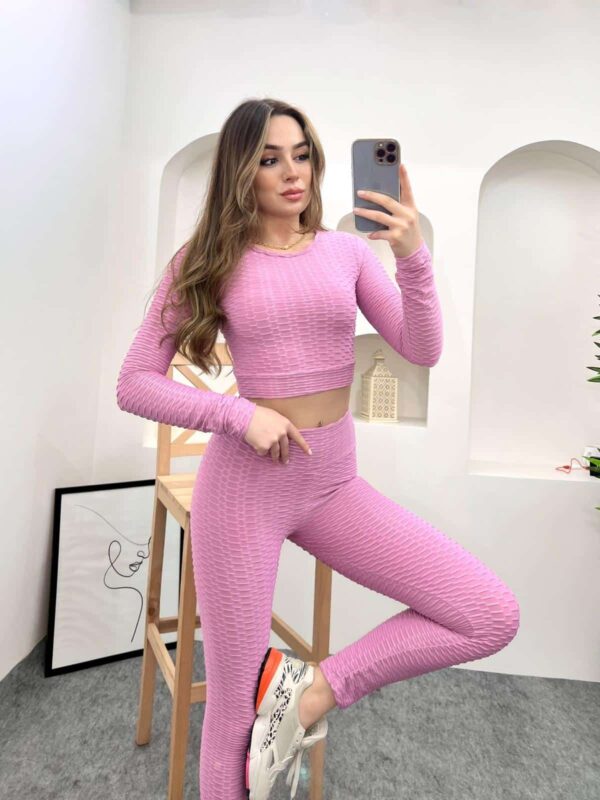 Pembe Sporcu Tayt Takım - 10328