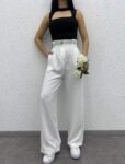 Beyaz Konfort Pantolon-10378