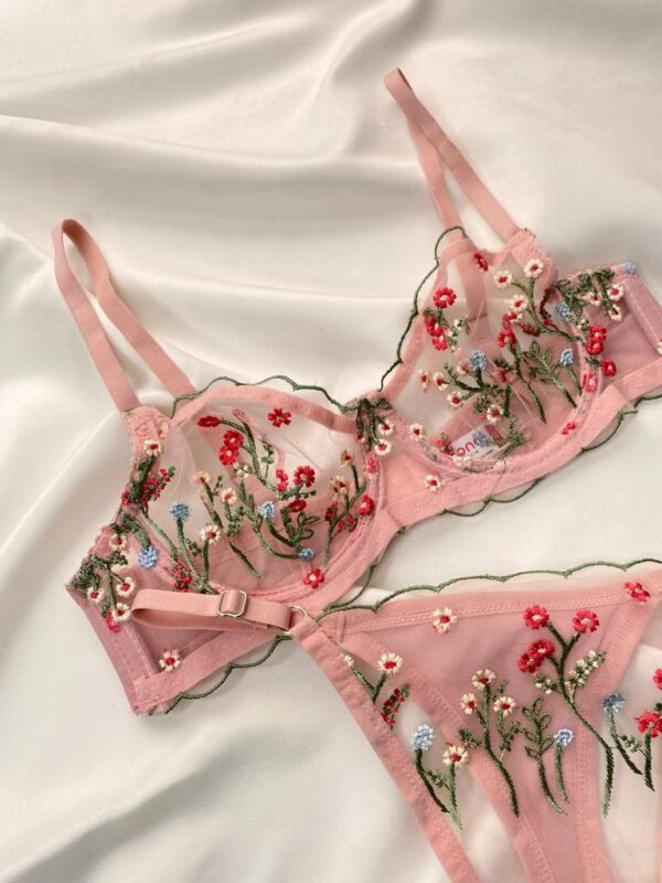 Barbie Flower Balenli Bra Set - 10466