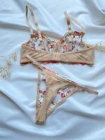 Nola Flower Balenli Bra Set - 10467