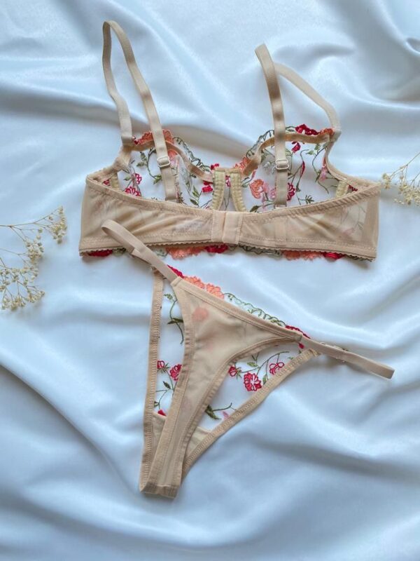 Nola Flower Balenli Bra Set - 10467