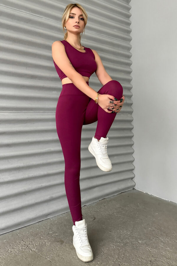 Mürdüm Fitilli Sporcu Atlet-Tayt Takım - 10478
