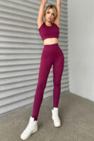 Mürdüm Fitilli Sporcu Atlet-Tayt Takım - 10478