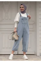 Kadın Mavi jeans Tulum , Salopet , Slopet , Kadın Hamile Tulum - 10588