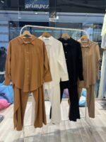 Kadın Zr Model Siyah Etekli Pantolon Takım - 10736