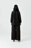 Kadın Zr Model Siyah Etekli Pantolon Takım - 10736