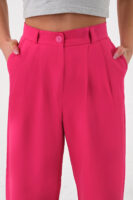Kadın Zr Model Pembe Yüksek Bel Palazzo Pantolon - 10760