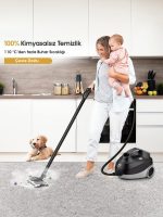 Pirantech CB-107C Çok Fonksiyonlu Buharlı Temizlik Makinası - Buharlı Temizleyici