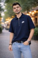 Lacivert Polo Yaka Tshirt - R10002